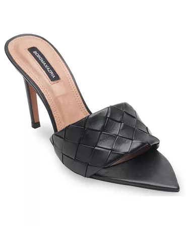 BCBGMAXAZRIA Women's Danni Woven Dress Sandal & Reviews - Sandals - Shoes - Macy's