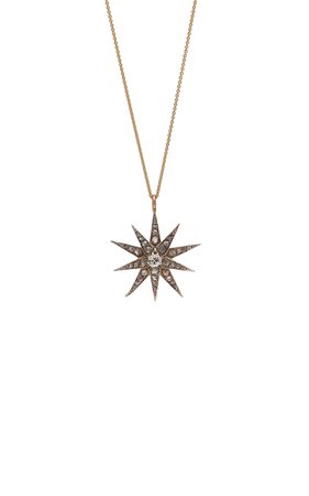 Conway Gold Diamond Necklace by Toni + Chloë Goutal | Moda Operandi