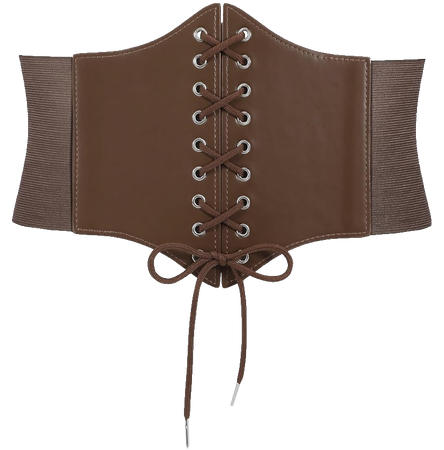 rebbie_irl’s corset belt in medium brown