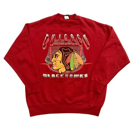 1993 Chicago Blackhawks sweatshirt... - Depop