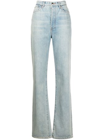 Shop SABLYN high-waisted flared leg jeans with Express Delivery - FARFETCH