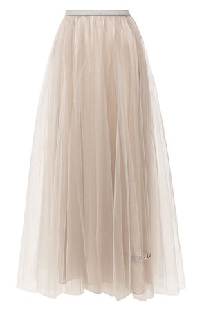 Женская светло-серая юбка VALENTINO — купить за 264000 руб. в интернет-магазине ЦУМ, арт. SB0RA1Y31ED