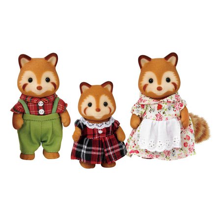 Robinson Red Panda Family Sylvanian Toys and Hobbies Children - Smallable