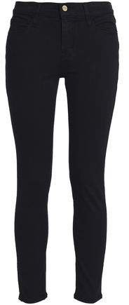 Le Skinny Jeanne Crop Mid-rise Skinny Jeans