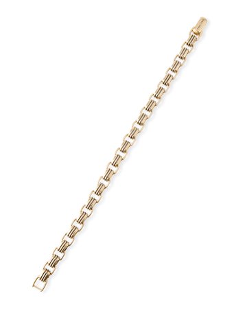 David Yurman 5mm 18k Gold Southwest Link Bracelet