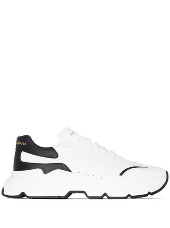 Dolce & Gabbana Day Master two-tone Leather Sneakers - Farfetch