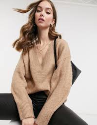 model in camel sweater - Google Search