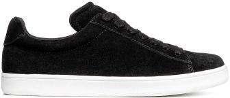 Suede trainers - Black