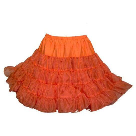 dark orange petticoat