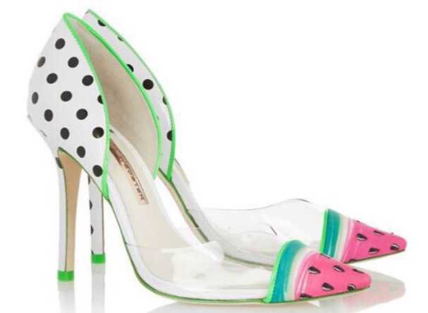 watermelon shoes