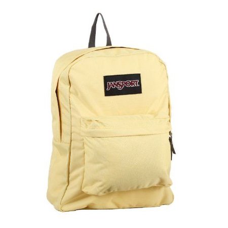yellow jansport backpack