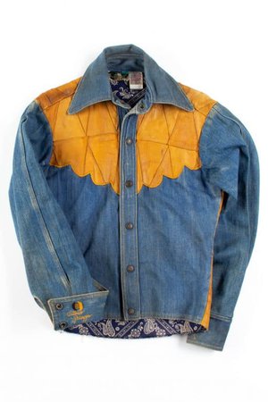70s Antonio Guiseppe Looney Tunes Jacket w/ Taz and Bugs Bunny Embroidery - Ragstock