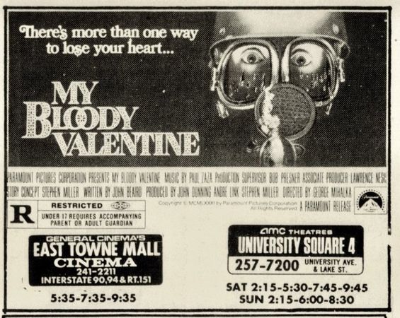 my bloody valentine movie ad