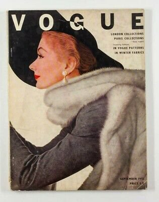 Irving Penn Sept 1951 Vogue Cover