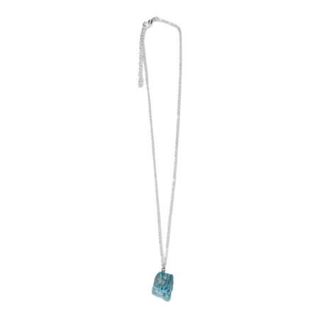 Flying Tiger Necklace - Blue Apatite