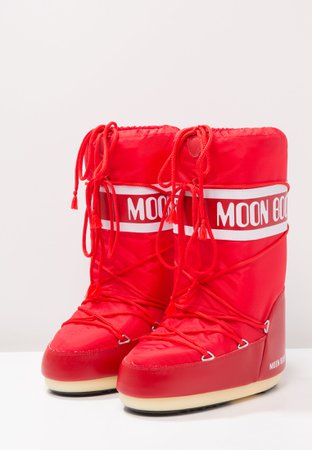 Moon Boot Snowboots - red/Rood - Zalando.nl