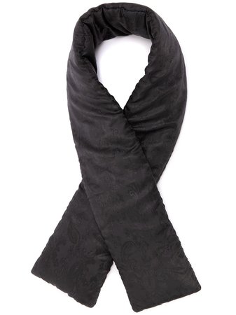 Black JW Anderson paisley print padded scarf - Farfetch