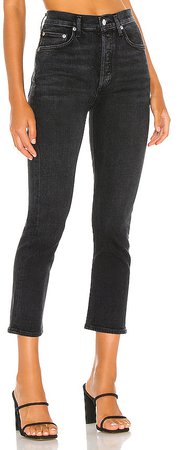 Riley High Rise Straight Crop. - size 25 (also
