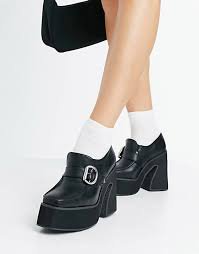 koi footwear heeled loafers