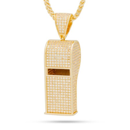 The 14K Gold Whistle Necklace