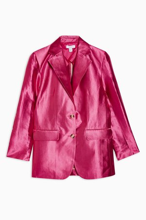 Pink Satin Suit | Topshop
