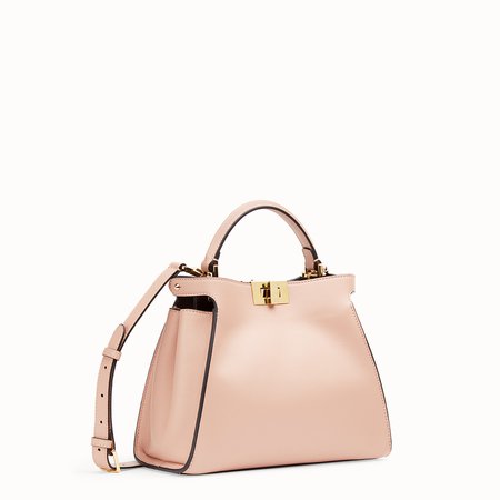 Pink leather bag - PEEKABOO ICONIC ESSENTIALLY | Fendi