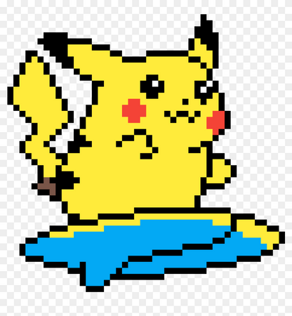 Surfing Pikachu
