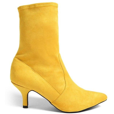 Yellow Sock Booties