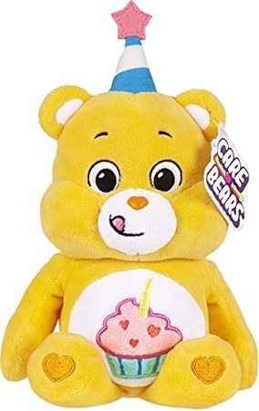 Amazon.com: Iconic Care Bear 9 inch Plush- Birthday Bear - I Love Birthdays! Collect Them All : Toys & Games