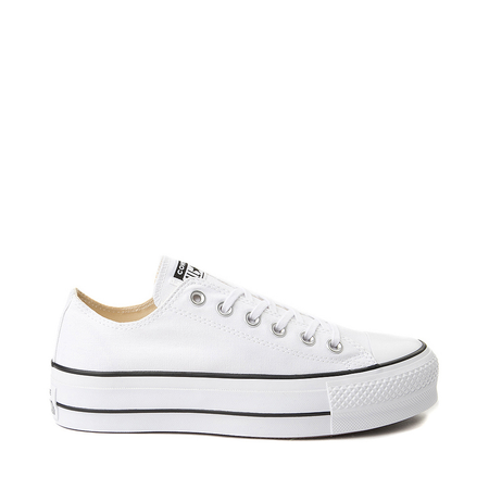 Womens Converse Chuck Taylor All Star Lift Lo Sneaker - White | Journeys