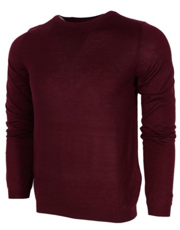 burgundy sweater