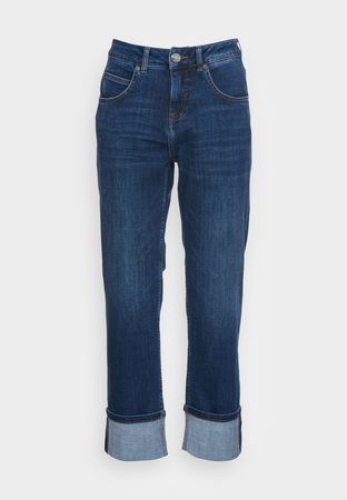 Opus LOUNA - Jeans Relaxed Fit - cool blue washed/blue denim - Zalando.de
