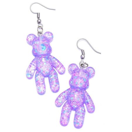 Gummy bear earrings