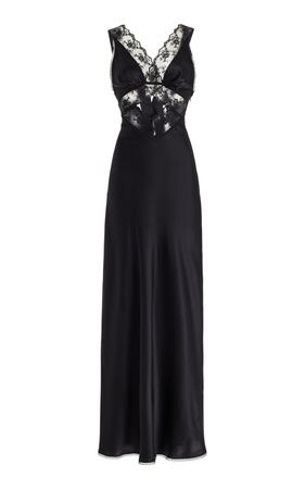 Willa Lace-Trimmed Cutout Silk Maxi Dress By Sir | Moda Operandi
