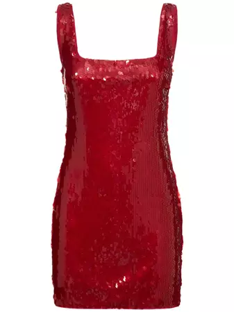 Eclise sequined mini dress - Staud - Women | Luisaviaroma