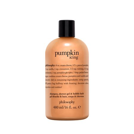 Pumpkin Icing 3-in-1 bath & shower gel | shower gel | philosophy
