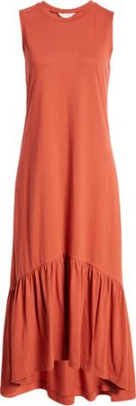 Caslon® Sleeveless High-Low Dress | Nordstrom