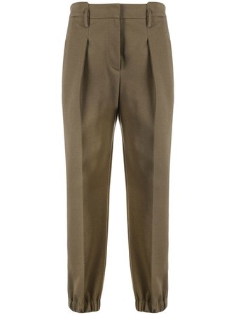 Brunello Cucinelli Cropped Tailored Trousers