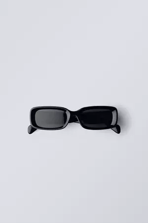 Cruise Squared Sunglasses - Black - Weekday WW