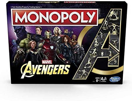 Amazon.com: Hasbro Gaming Monopoly Avengers: Toys & Games