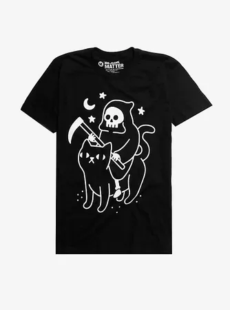 Death Rides A Black Cat T-Shirt