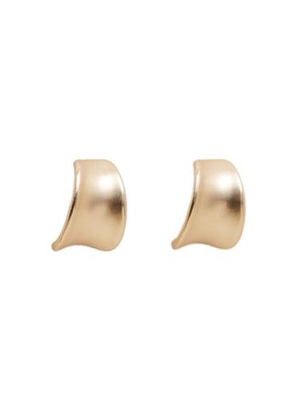 MANGO Metal earrings