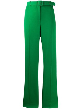 Givenchy Belted Straight-Leg Trousers