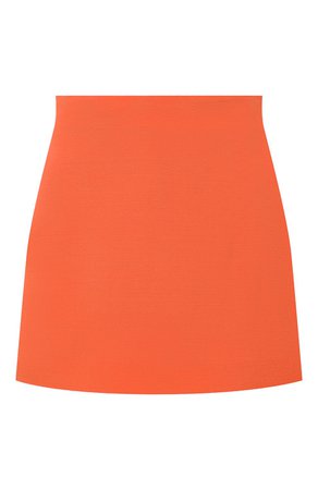 Женская оранжевая юбка-шорты VALENTINO — купить за 124500 руб. в интернет-магазине ЦУМ, арт. VB0RA7P06BS