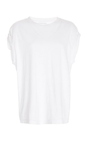 Bonn Cotton-Jersey T-Shirt by Current/Elliott | Moda Operandi