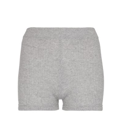 Thom Browne - Ribbed-knit cashmere shorts | Mytheresa