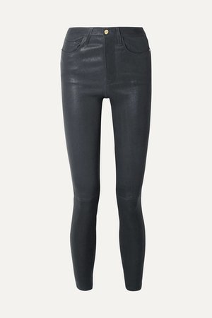 FRAME | Le High stretch-leather skinny pants | NET-A-PORTER.COM