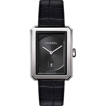 Chanel Boy-Friend H4884 Guilloche Watch 34.6 x 26.7mm – LuxWatch