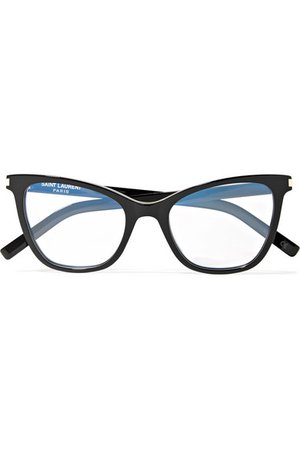 Saint Laurent | Cat-eye acetate optical glasses | NET-A-PORTER.COM