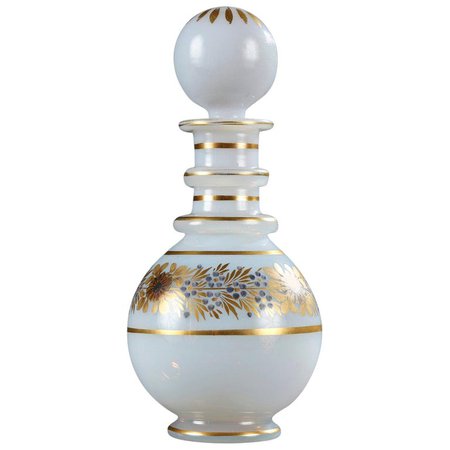 Opaline Perfume Bottle by Jean-Baptiste Desvignes For Sale at 1stdibs